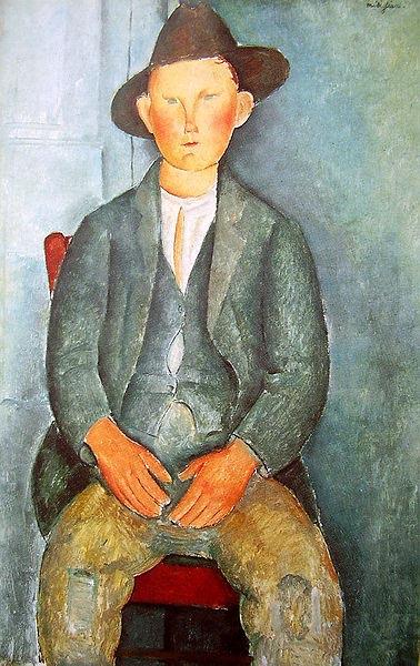 Amedeo Modigliani Junger Bauer